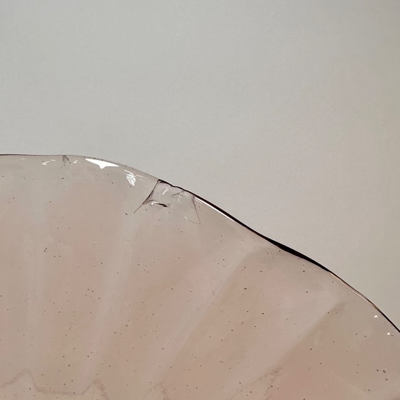 Vintage Pink Depression Glass Handled Candy Dish • Scalloped Rim 🌸✨ - Picture 3 of 4